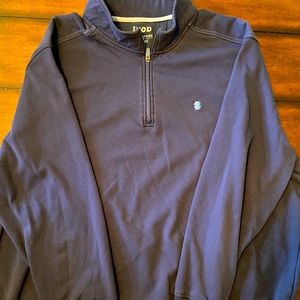 IZOD Performance Quarter Zip Navy Pullover 3XL